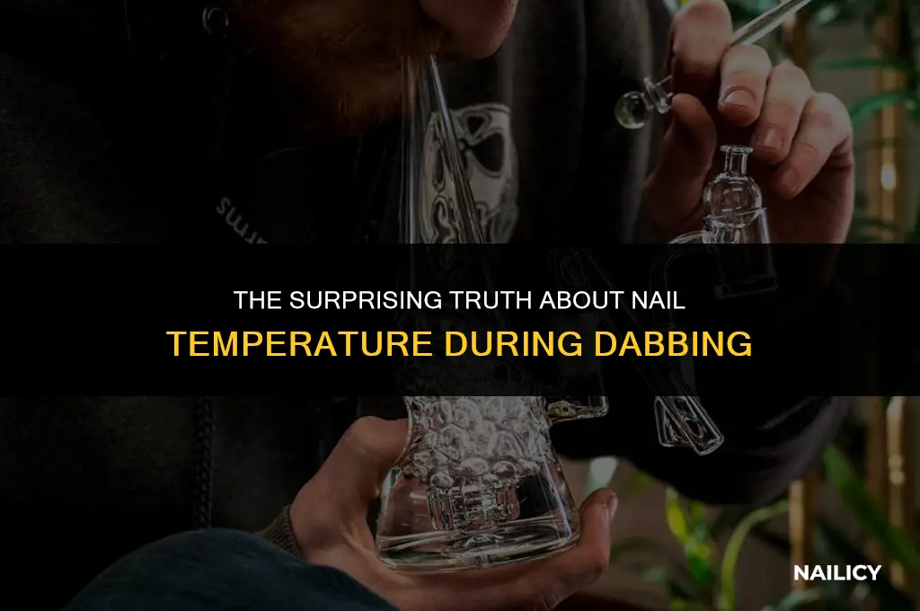 how hot does a nail get when dabbing