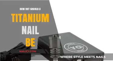 Optimal Titanium Nail Temperature: A Guide to Perfect Dabbing Heat