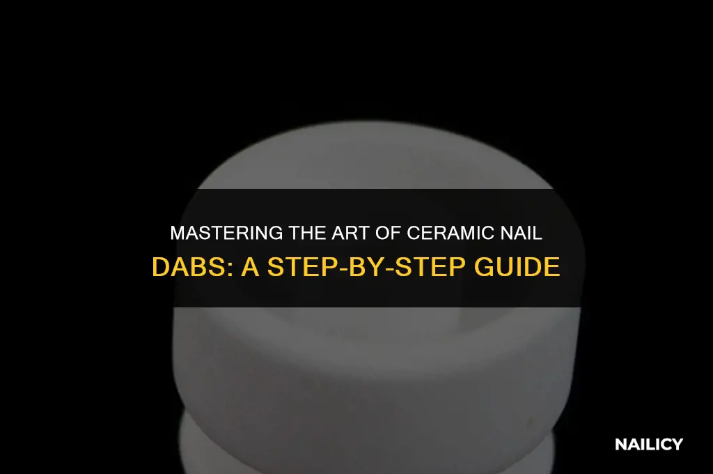 how hot to get ceramic nail dab