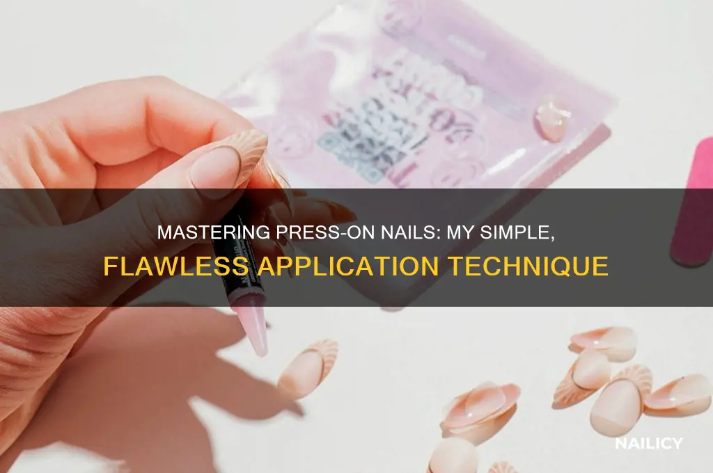 how i do my press on nails