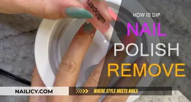 Dip Nail Polish: Easy Removal Techniques