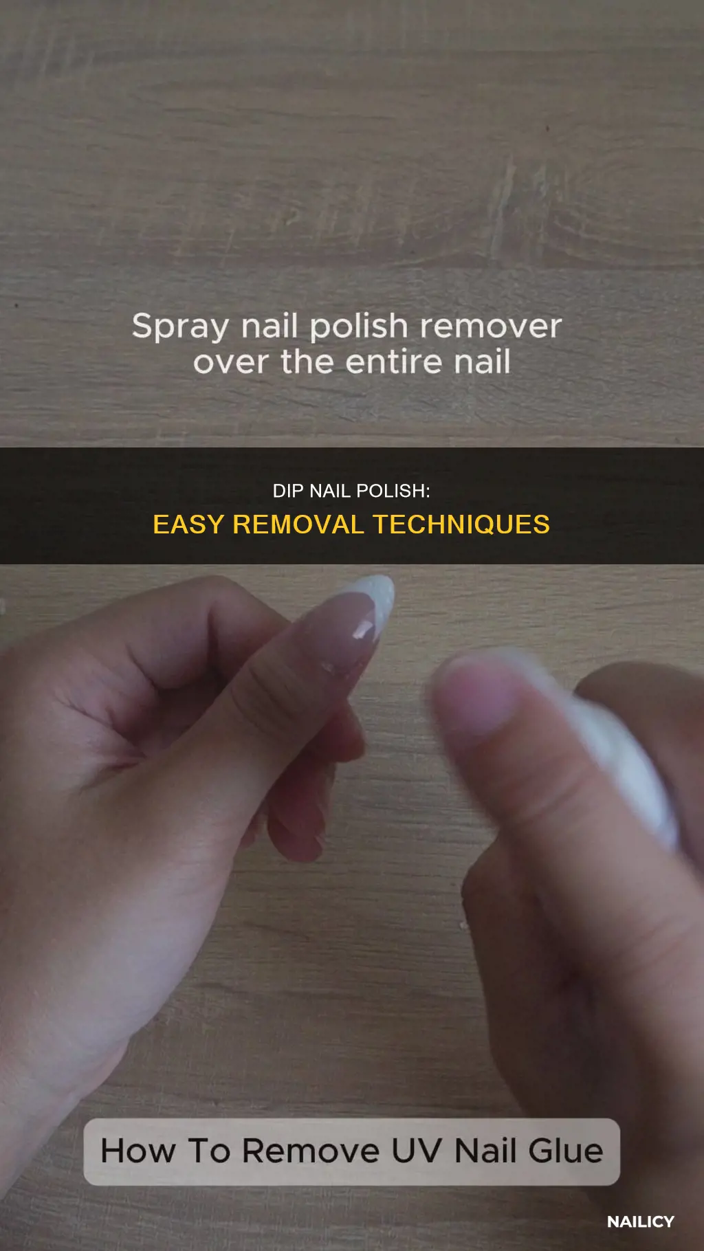 how is dip nail polish remover