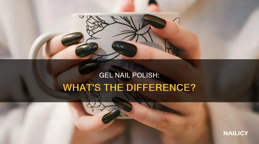 how is gel nail polish different