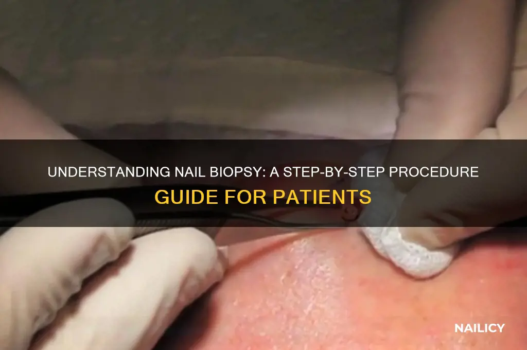 how is nail biopsy done