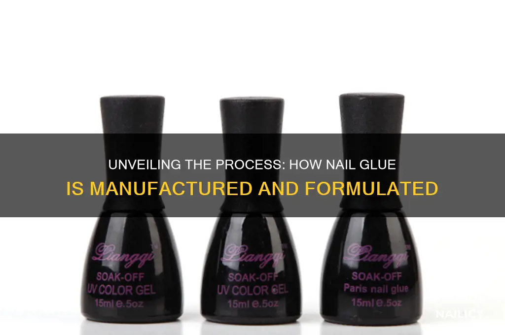 how is nail glue made
