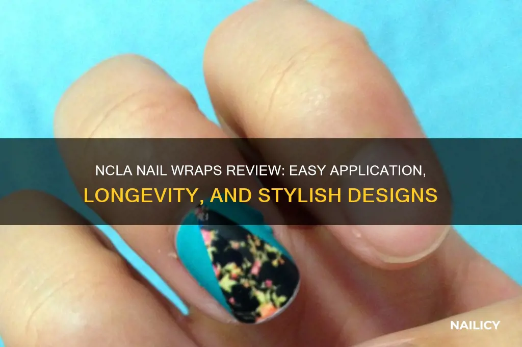 how is ncla nail wraps