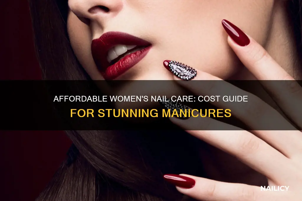 how kuch is it for womeen nails