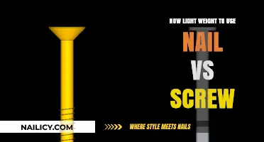 Choosing the Right Fastener: Nail vs Screw for Lightweight Projects