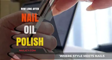 How Long After Nail Polish Can You Apply Oil?