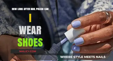 When Can You Wear Shoes After Applying Nail Polish?