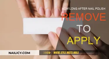 The Perfect Timing: Nail Polish Remover to Application