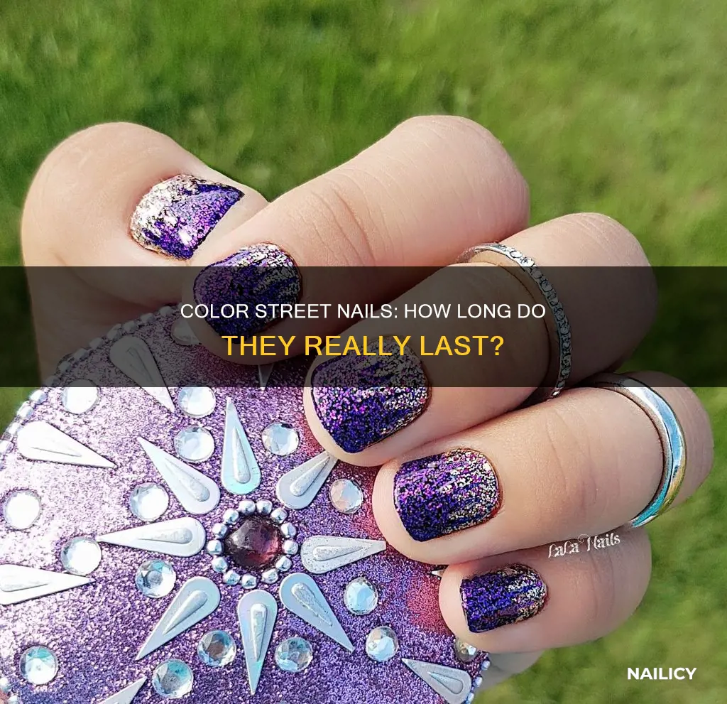how long after opening do color street nails last