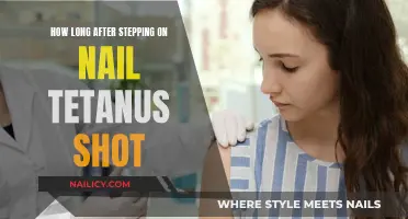 Get a Tetanus Shot After Stepping on a Nail?