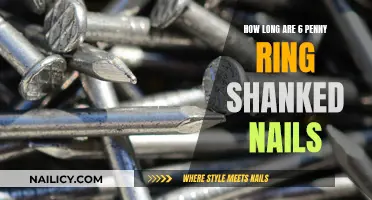 What Length Are 6d Ring Shank Nails?
