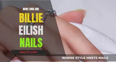 Billie Eilish's Signature: Her Long Nails