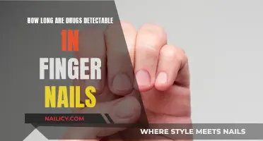 Drugs in Finger Nails: Detection Times and Methods