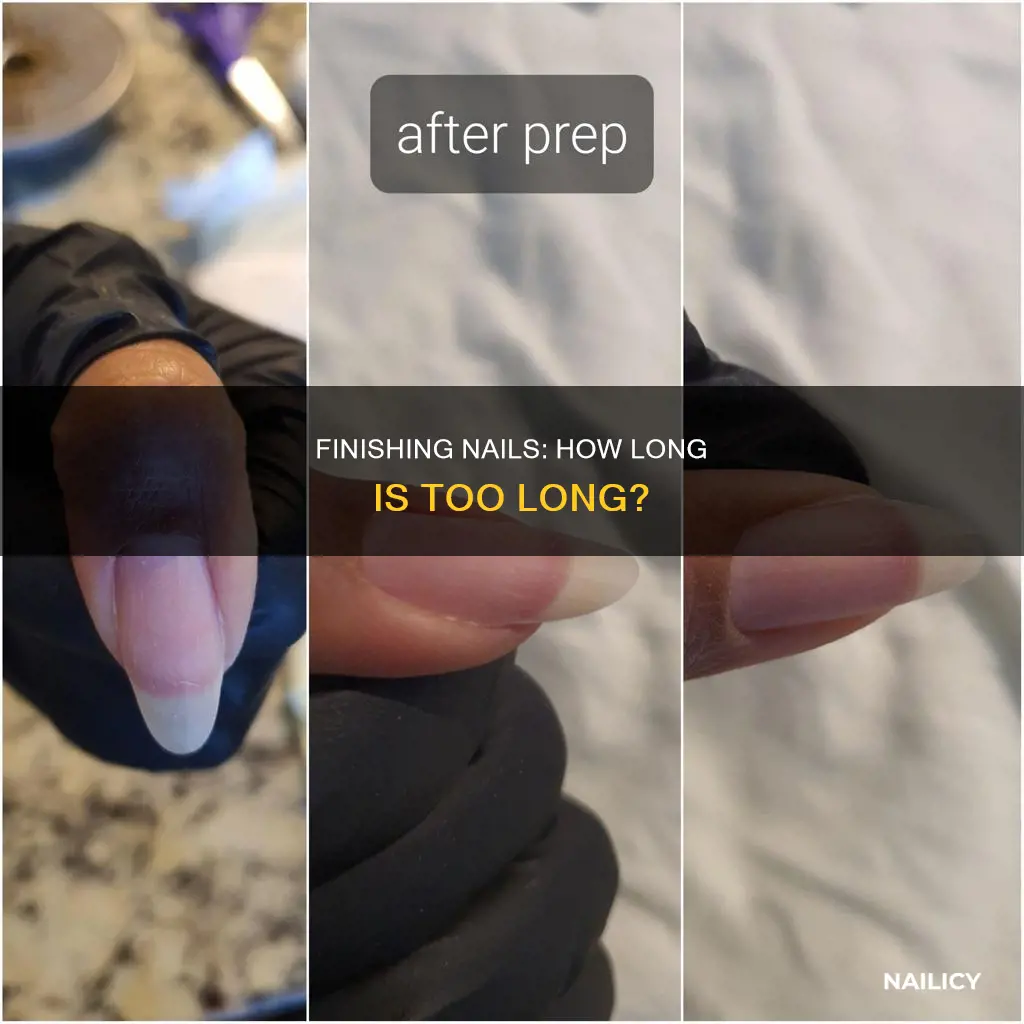 how long are finishing nails