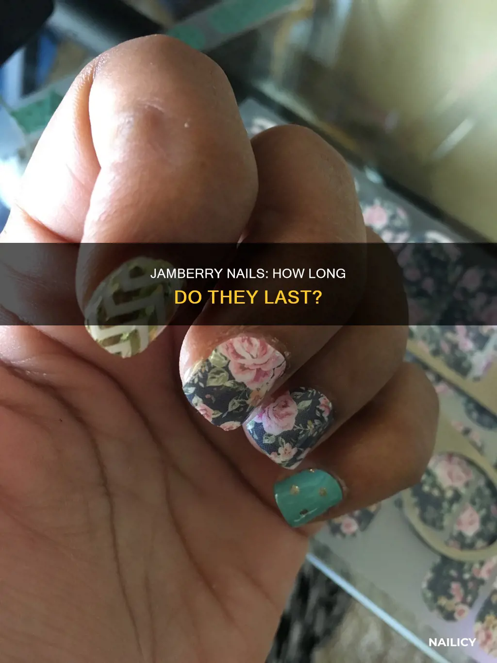 how long are jamberry nails