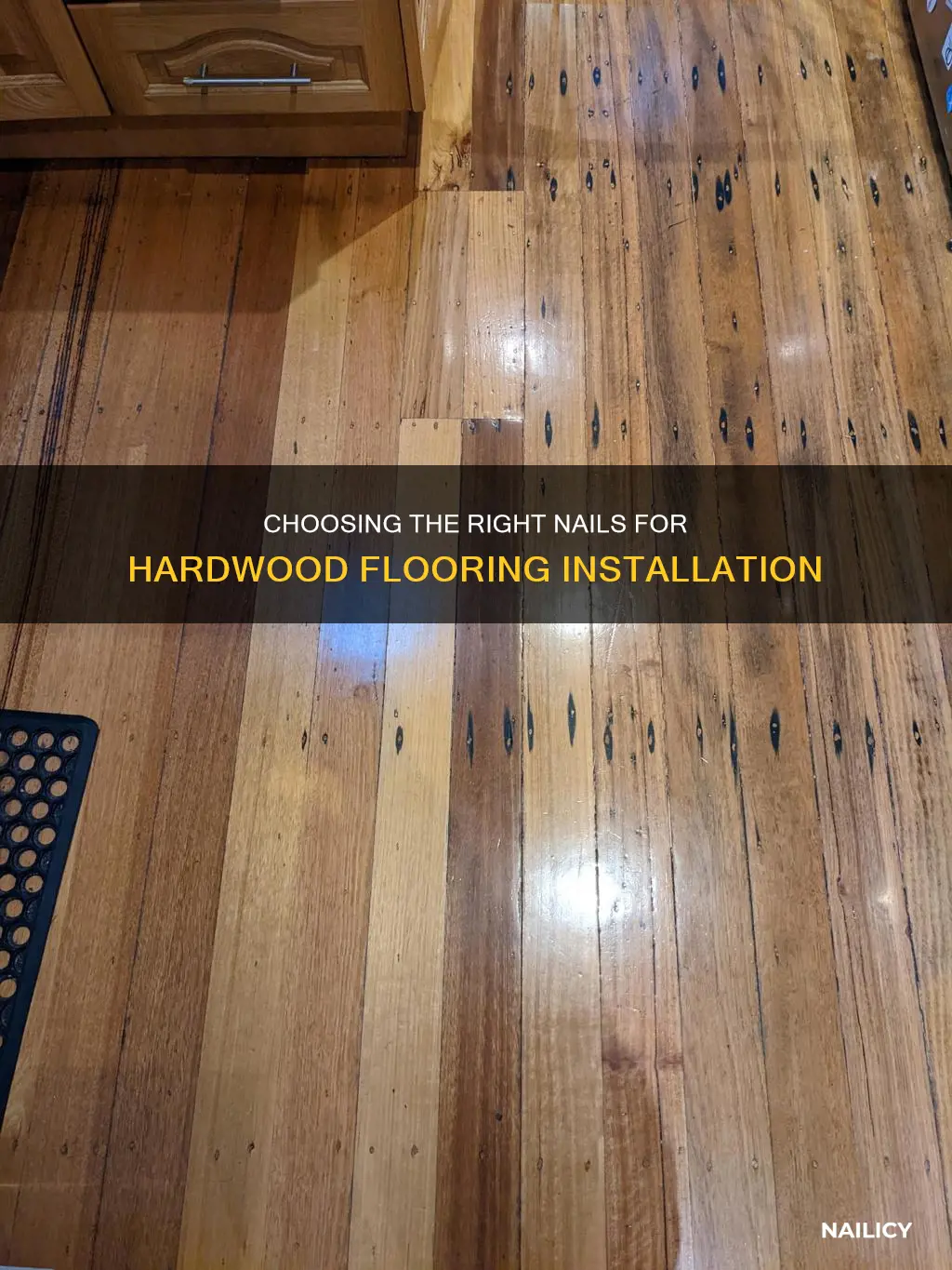 how long are nails for hardwood flooring