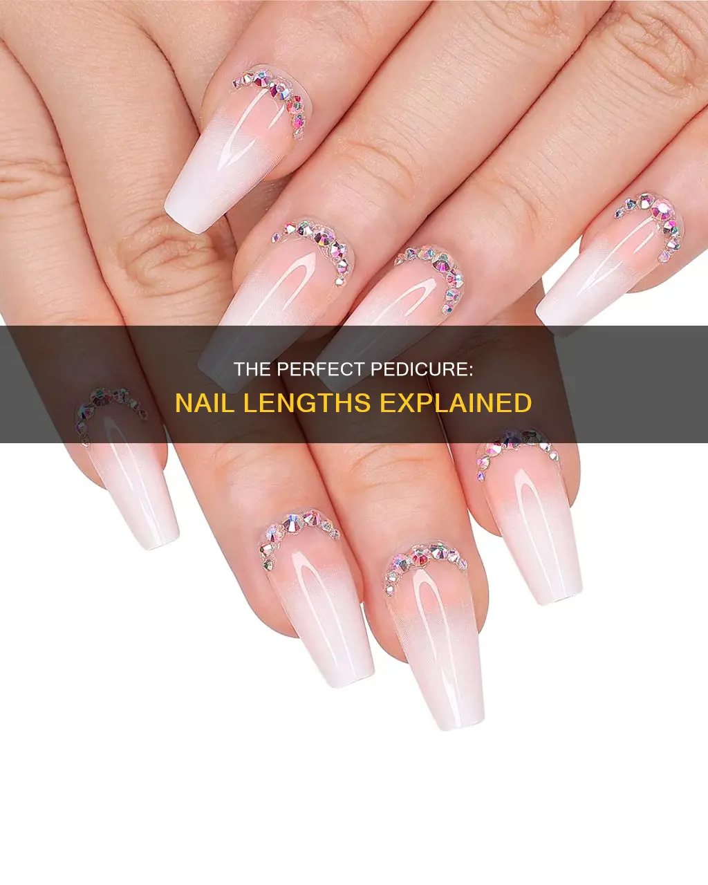 how long are nails for pedicure
