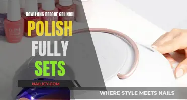 Gel Nail Polish: How Long to Fully Set?