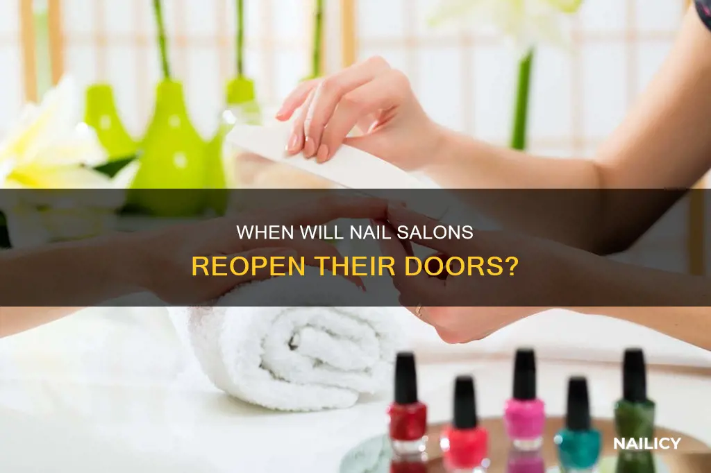 how long before nail salons open