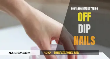 Dip Nails: How Long Before Soaking Off?
