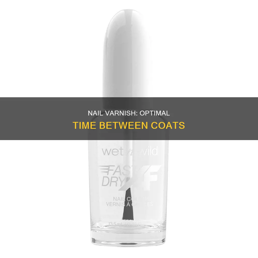 how long between coats of nail varnish