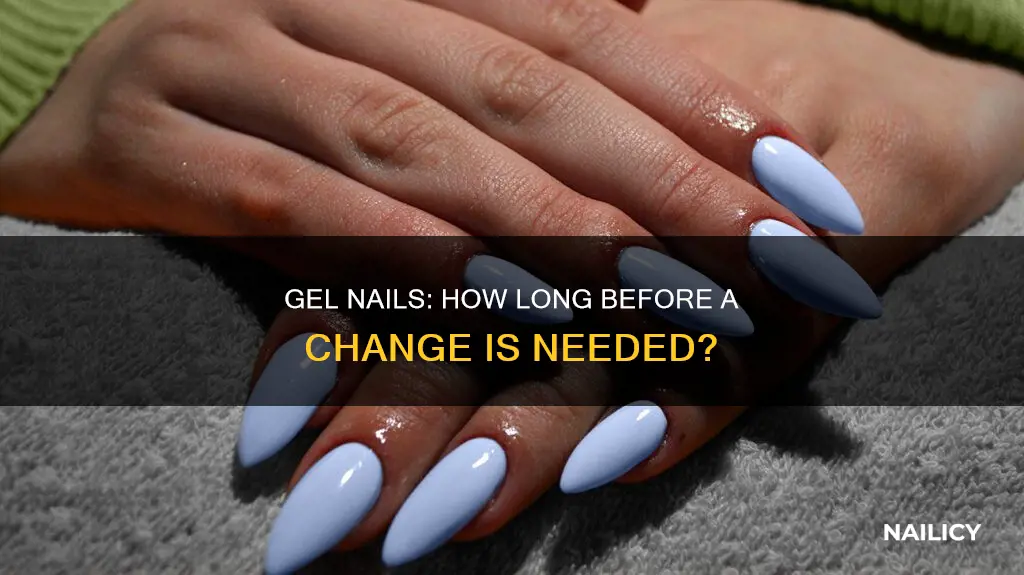 how long can gel nails be left on