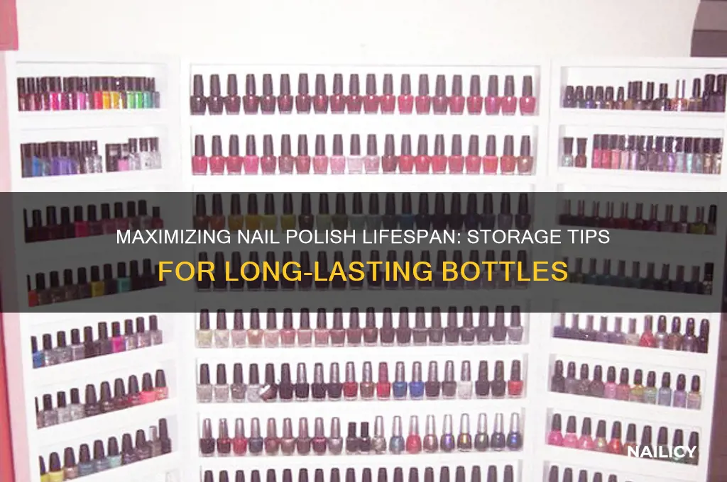 how long can i keep a bottle of nail polish