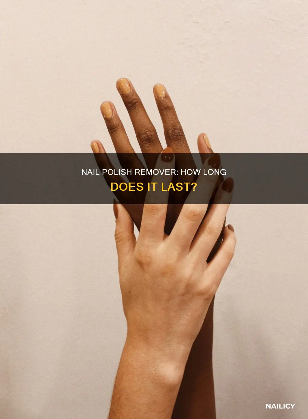 how long can you keep nail polish remover