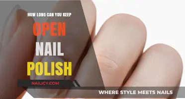 Maximizing Nail Polish Lifespan: Tips for Keeping Open Bottles Fresh