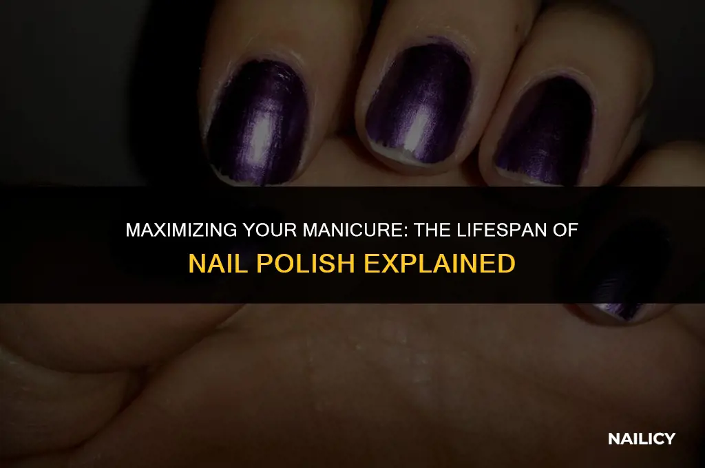how long can you use nail polish