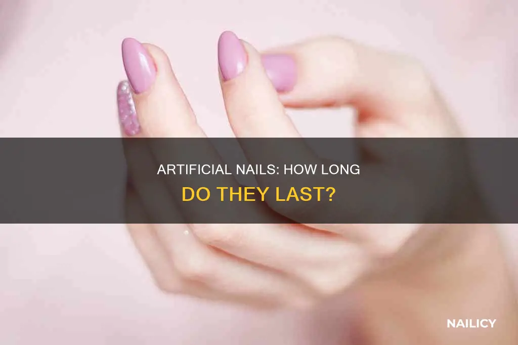 how long do artificial nails last guitar