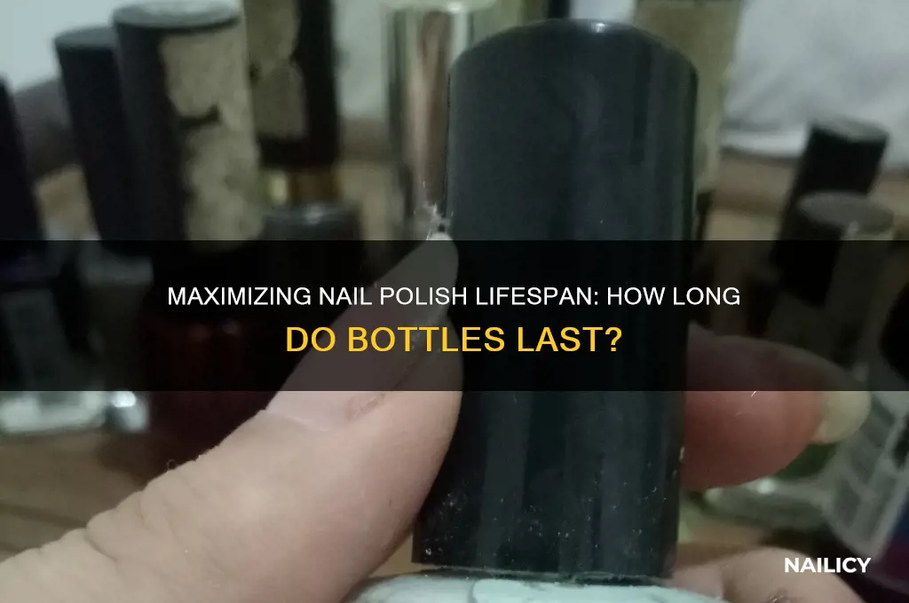 how long do bottles of nail polish last