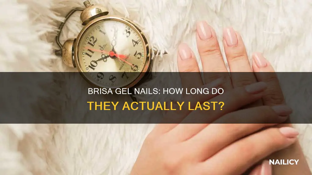 how long do brisa gel nails last