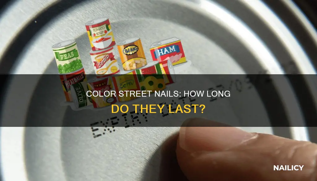 how long do color street nails keep in the package