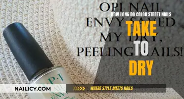 Quick-Drying Color Street Nails: How Long Do They Take?
