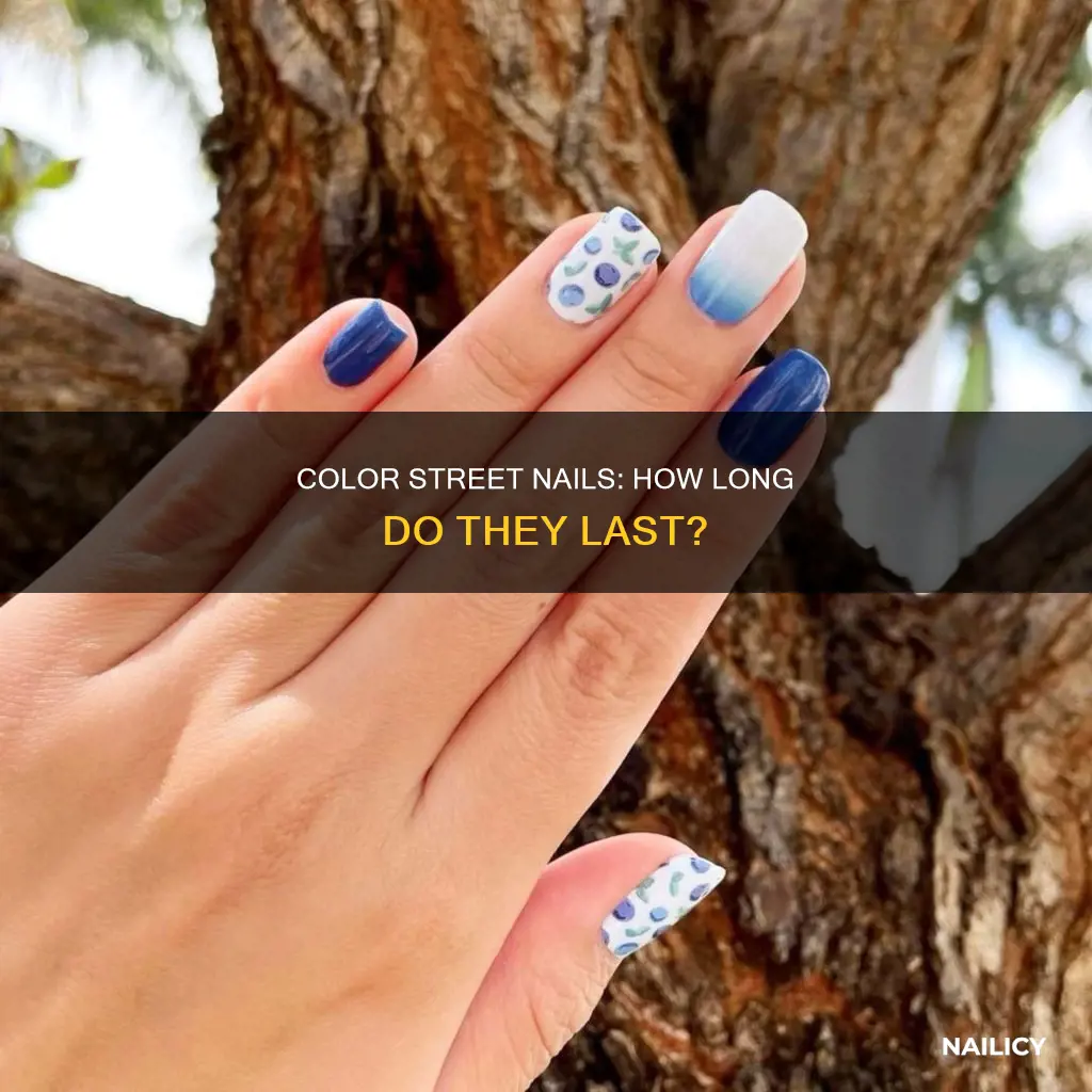 how long do colorstreet nails last