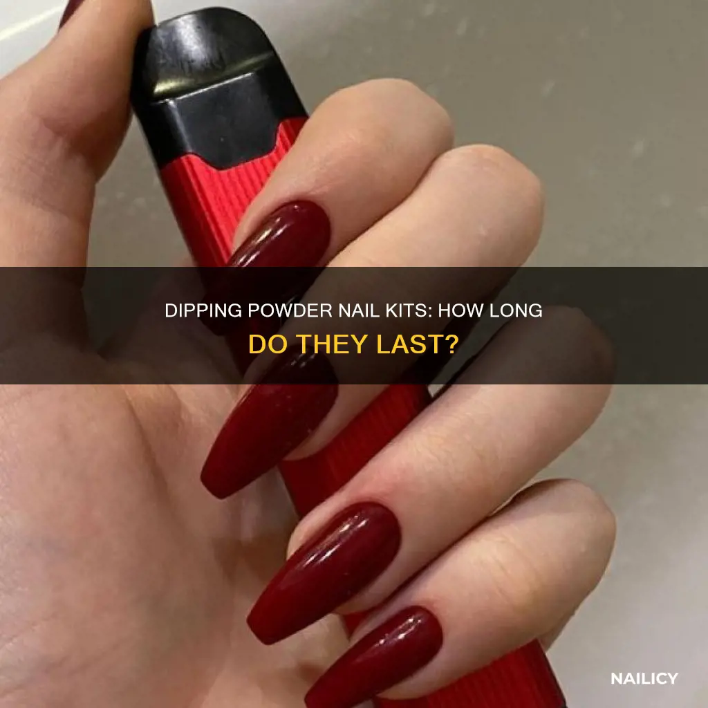 how long do dipping powder nail kits last