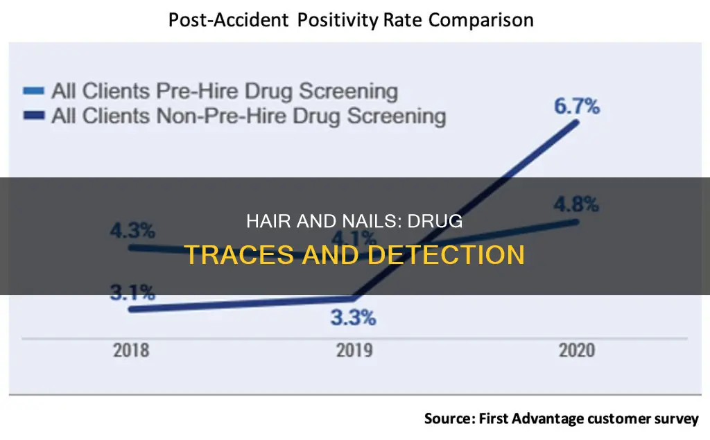 how long do drugs stay in hair and nails
