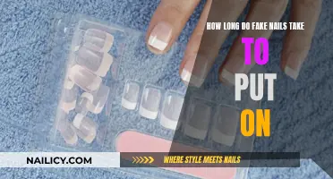 The Art of Fake Nails: Application Time