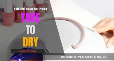 Gel Nail Polish: Drying Time and Application Tips