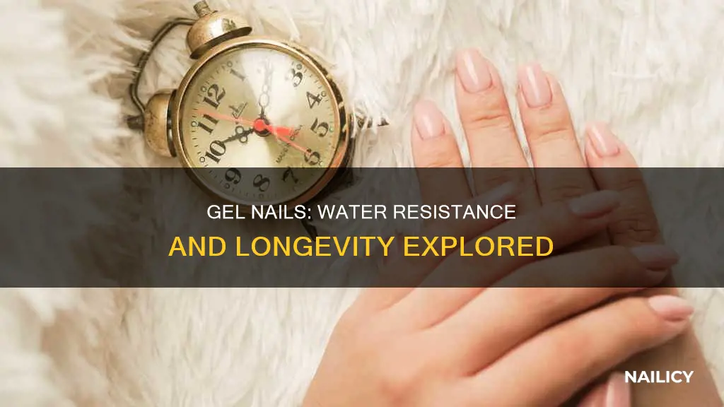 how long do gel nails last in water