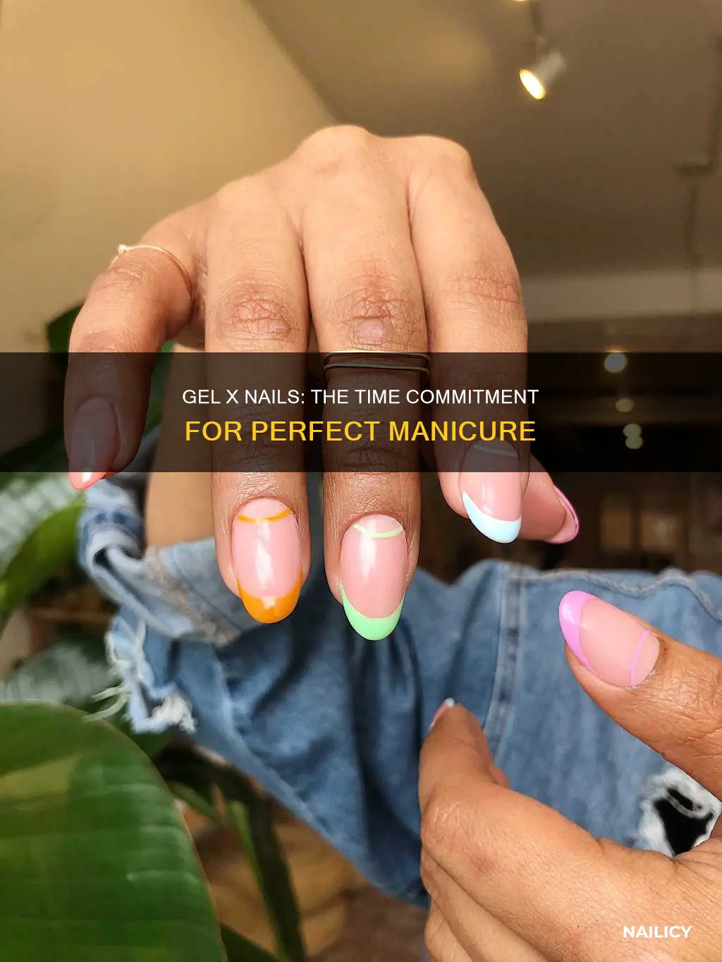 how long do gel x nails take to do