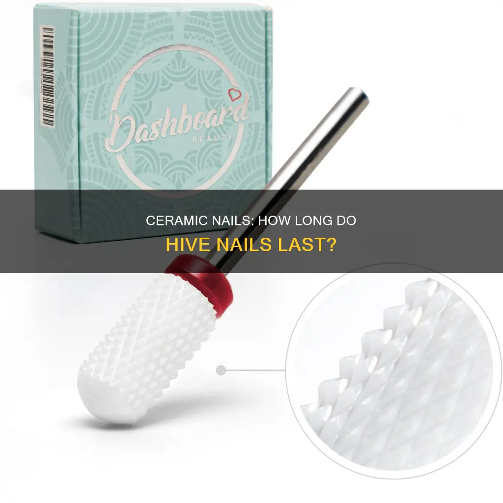 how long do hive ceramic nails last