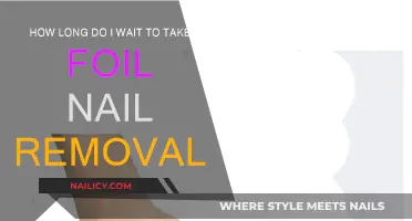 The Best Time to Remove Foil Nails