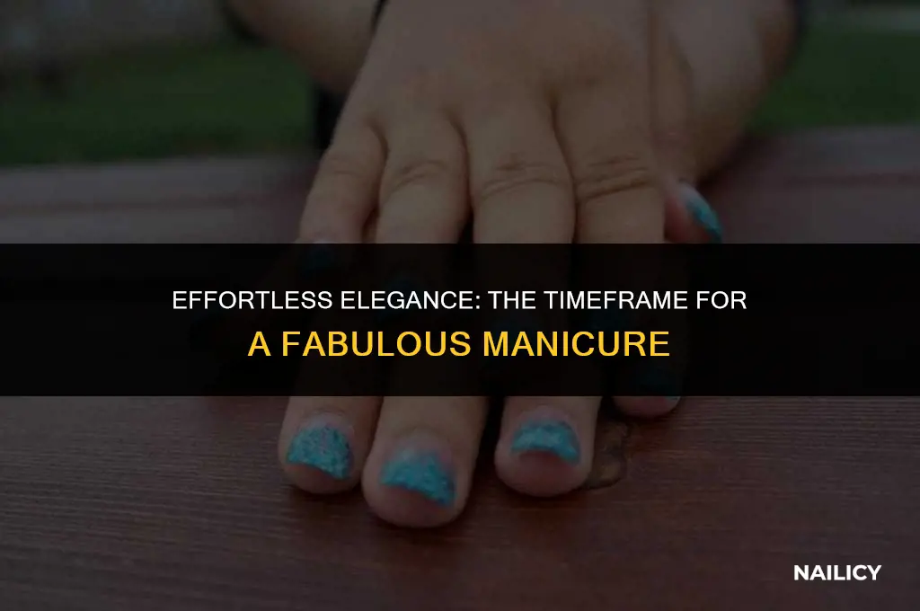 how long do it take to get your nails done