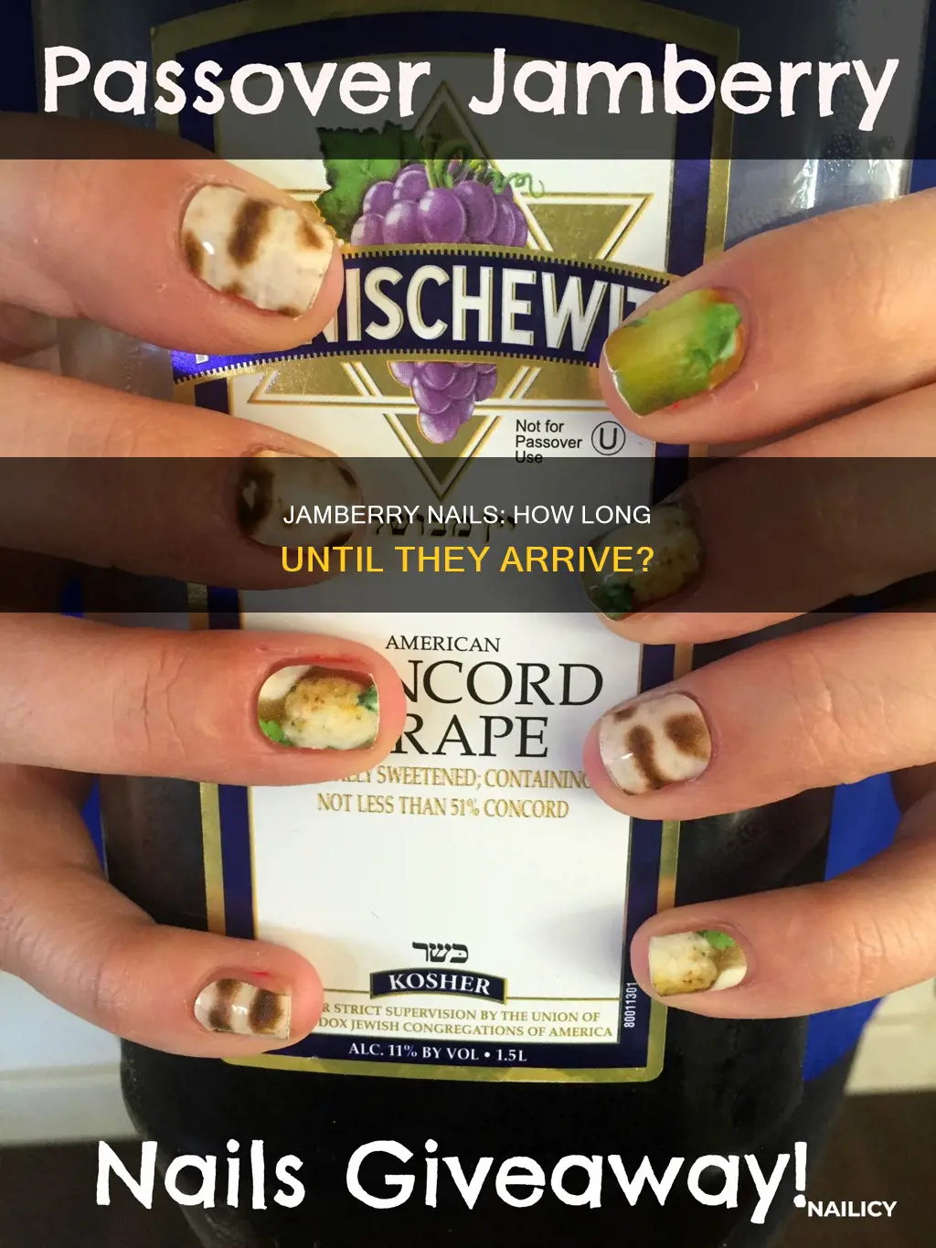 how long do jamberry nails take to arrive