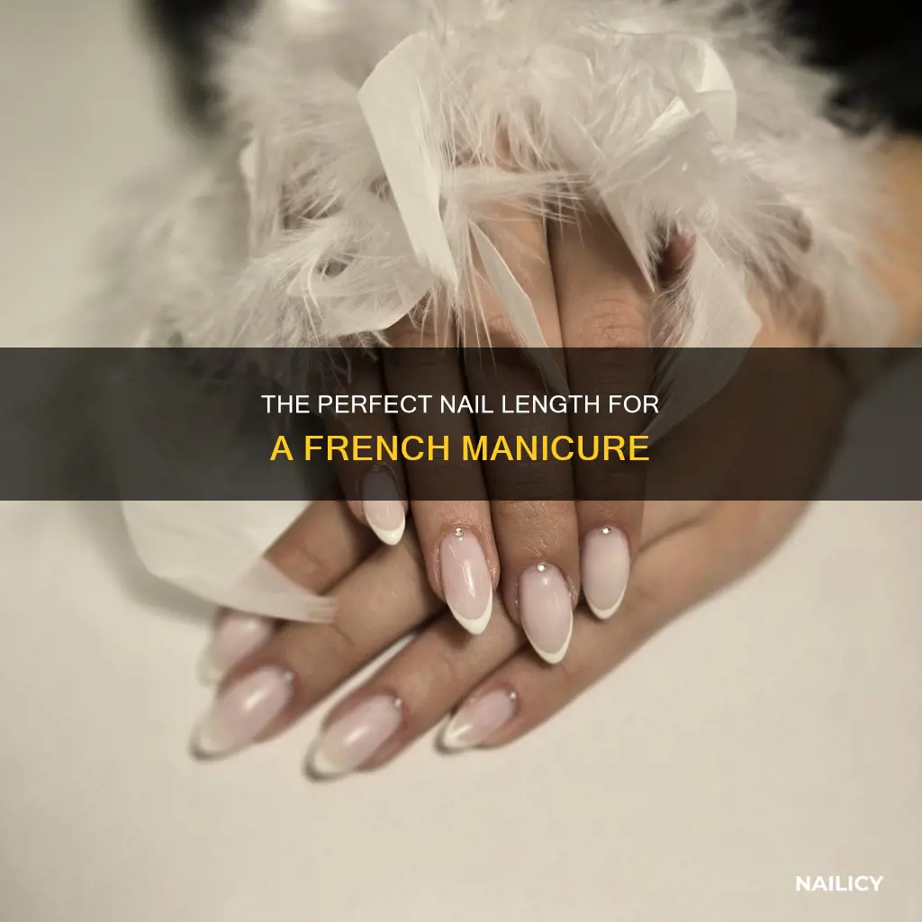 how long do nails have to be for french manicure